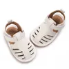 Сандалии Haishi новорожденные детские обувь для мальчиков и девочек Summer Pu мягкая резиновая подошва антисслойка для детской обувь для ходьбы с первым шагом детские сандалии 0-18ml240429