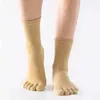 Носки с пальцами мужские воздухопроницаемые носки с потом