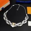 New Gold and Silver Luxury Jewelry 여성 목걸이 댄스 파티 패션 액세서리 축제 선물