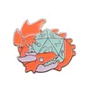 Tools Tools D20 DND RPG Permainan Dadu Dungeon Master Enamel Pin Logam Bros Lencana Mode Perhiasan Pakaian Topi Ransel Hadiah Aksesor Dha2r