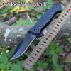 Bästsäljande EDC Survival Tactics Tool Folding Knife 3CR13 Rostfritt stål utomhus camping överlevnadskniv