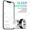 Ankomst 2024 R8 Smart Ring Sports Intelligent Ring Bluetooth Health Tracker Heart Rete Sleep Monitoring med laddningsfall 240423