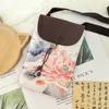 Yunzhiqi estilo chinês antigo crossbody backpack back de celular bolsa de celular literário e fresco elemento chinês crossbody hanfu bolsa