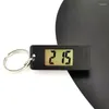 Keychains Digital Keychain Unisex Student Electronic Clock Sport Timer Hook Outdoor Running Watch Exam Small