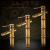 Set Antique Brass Bronze Black Finish Bathroom Basin Hot&cold Mixer Tap High Quality Waterfall Faucet