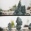 Decorations Sandstone Stone Miniature Mountain Fairy Garden Bonsai Rockery Lanscaping Ornaments Aquarium Decoration Accessories Home Decor