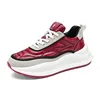 2024 Sıcak Satış Sıradan Ayakkabı Beyaz Siyah Koyu Kırmızı Erkek Ayakkabı Nefes Alabilir Spor Spor ayakkabıları 39-44 GAI