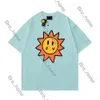 2024 Designer Drawned T -shirt Tshirt Tee Summer Women and Men Luxury Casual Fashion Ventilate Smiley Sun Brand Printing Pattern Short Sleeve Streetwear Shirt 839