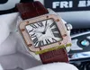 Versão TWF V12 W2SA0017 W2SA0011 DIAL BRANCO JAPAN MIYOTA 8215 Mens Automático Assista Iced Out Diamond Inclay Case Casua6339001