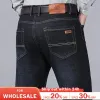Nuovi uomini jeans classici jeans jean homme pantalones hombre uomo mannen morbido motociclista nero maschile in denim pantaloni da uomo dimensione 32-38