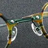 Солнцезащитные очки рамы 55275 винтажные ацетатные очки рама для мужчин женщин круглый рецепт миопия оптические очки ретро роскошные очки