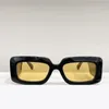 Sonnenbrille Frauen Luxus Design Square Frame Black Classic Guest Vintage Men Outdoor Sport polarisierte Modebrillen