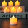 Свечи безжалостные светодиодные свечи с питанием от батареи свечи с питанием свечей чайные светильники лампа свадебные декорации по случаю дня рождения романтические огни D240429