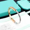 Bijoux à la mode Nouveau bracelet de verrouillage à demi-pave