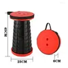 Camp Furniture Portable Folding Stools Seat Retractable Stool Camping Foldable Chair For Outdoor Beach Chairs Fishing