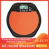 Yeni Meideal Portable DS100 Drums Elektronik Dul Eğitim Pedi Drum Tutor - Black + Orange