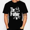 남자 티셔츠 아버지 재미있는 아버지의 날 티셔츠 새로운 아빠를위한 첫 번째 아빠 클래식 티셔츠 남자를위한 아빠 클래식 티셔츠 homme 대형 티셔츠 그래픽 ts y240429