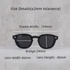 Lunettes de soleil de haute qualité Vintage de style Johnny Depp Lunets Polarisés peuvent être sur ordonnance lemtosh