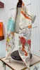 Scarvesblue Silk Cashmere Scarf Women Luxury Designer Stor sjal rullade stal filt Cape Presentfartyg Mönster Dekoration 101491