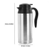 Bouteilles d'eau 750 ml 12 / 24V chauffage électrique tasse de chauffage de bouilloire bouteille de chauffage en acier inoxydable