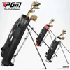 Wodoodporne torby golfowe PGM Lekka przenośna torba Duża pojemność trwały pakiet przenoszenia może pomieścić 9 klubów Pas na ramię Pro Golf Master 620