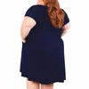 Stor storlek 9xl Summer Fat Mom Woman Dress Loose Plus Women Clothing 9xl Vestidos Clearance Sale 240422