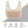 Yoga Outfit Sports Underwear Plus Size Women Shockproof Breathable Wireless Push-Up Vest Bra With Pad Wear