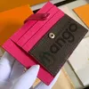 Sac de créateur Purse en cuir mini portefeuille Carte de carte de pièce Pourse à bourse Femme Men Small Portefeuille avec boîte