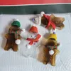 10PCS 500ML Christmas Bottles Xmas Gingerbread Man Bottles Candy Jars Juice Drink Bottle Party Candy Can Gift Wrapping Bottle 240426