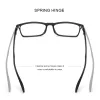 Cadre Merrys Design 5 in 1 Aimant Polaris Clip Glasses Frame Men Femmes TR90 VERITE
