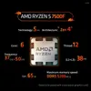 Материнские платы Maxsun Motherboard Set B650M WiFi с AMD ЦП Ryzen 5 7500F AM5 DDR5 16GB 2 5600 МГц M.2 Компоненты компьютеров B650