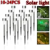 Decorazioni da 1024 pcs in acciaio inossidabile giardino solare leggero lampada solare a energia solare Lanter Lanter impermeabile di illuminazione paesaggio cortile decorazione