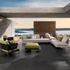 Meble obozowe sofa zewnętrzna kombinacja Rattan balkon wolny Rature Otwarty powietrze podwójne el wewnętrzne i krzesło ogród słońce