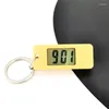 Keychains Digital Keychain Unisex Student Electronic Clock Sport Timer Hook Outdoor Running Watch Exam Small