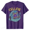 メンズTシャツセルFIE面白い科学生物学教師TシャツTS TS割引カジュアルコットンメンズトップTシャツカジュアルT240425