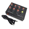 Verstärker 7 Band Equalizer Stereoverstärker tragbarer stabiler EQ7 EQ7 Preamp Equalizer für Headset Smartphones Auto Computer Lautsprecher