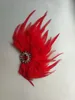 Luxury Feather Tassel Brooch Pin Designer Fashion Accessoire pour les femmes Elegant Suit Abit Pin Mother Daughter Gift Decor 240429