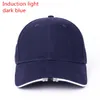 Top Caps Aydınlık Şapka İndüksiyon Işık Aydınlatılmış Erkekler Açık Kamp Gece Balıkçı Şapka Jogging Kadın Gecesi Bisikletle Koşan Şapka Şapka Şapka Şarj Şapkası