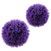 Decorative Flowers Artificial Boxwood Plants For Weddings - Purple 25cm And 30cm Sizes