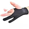 Живопись поставляет 1PC художник Ding Protective Glove для любой графической таблицы 2 пальца Антивизации как правая, так и левая перчатки Del DHQOP