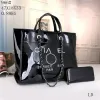 Designer -Taschen große Kapazität Strandtaschen Luxus Perle Tote Seaside Damen Schulter Handtaschen Einkaufstasche Mode -Reisetaschen Handtasche Brieftasche Brieftasche