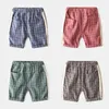 Shorts Kinderkledingbroek Groothandel voor de Groothandel Baby Fashion Plaid Bermuda Tide