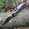 Outdoor Multitool Geschenkmesser Titan -Griff Camping -Überlebensmesser 8CR13 Klingen Mini -Taschenmesser