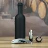 Set di tappi bottiglie di vino set di apri 3pcs 5 pezzi di bottiglia a forma di bottiglia Apri apri kit per i kit per versare accessori vini strumenti LL LL