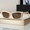 Erkekler için Güneş Gözlüğü Kadın Tasarımcı 658 Yaz Moda Oval AVAND-GARDE UV400 Gözlük Stili Anti-Ultraviyole Popülerlik Asetat Tam Çerçeve Gözlükleri Rastgele Kutu