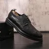 Casual Shoes Fashion Trend Black Leather Oxfords Men's Loafers formella Zapatillas Hombre