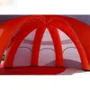 Büyük Açık Dome Inflatabe Örümcek Çadırı 10m Dia (33ft) Parti İstasyonu Etkinlik Toplama Merkezi Ticaret Fuarı Sığınakları İndirimli Yan Duvarlar