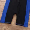 Crianças meninos meninas fatos de uma peça guardas erupções cutâneas para surfar mangas curtas com zíper foscos de merda de roupas de banho de roupa de banho de roupa de banho 240422