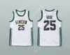 Custom Name Nome Mens Juventude/Crianças Derrick Rose 25 Simeon Academy Academia de Carreira Wolverines Jerva de Basquete Branco Jersey Top Stitched S-6xl