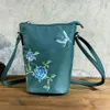 Sac à corps transversal original d'origine rétro à la main pour filles, sac pour femmes de niche haut de gamme, sac de téléphonie mobile, polyvalent de style chinois